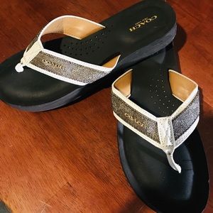 Coach thong flip flop sandal